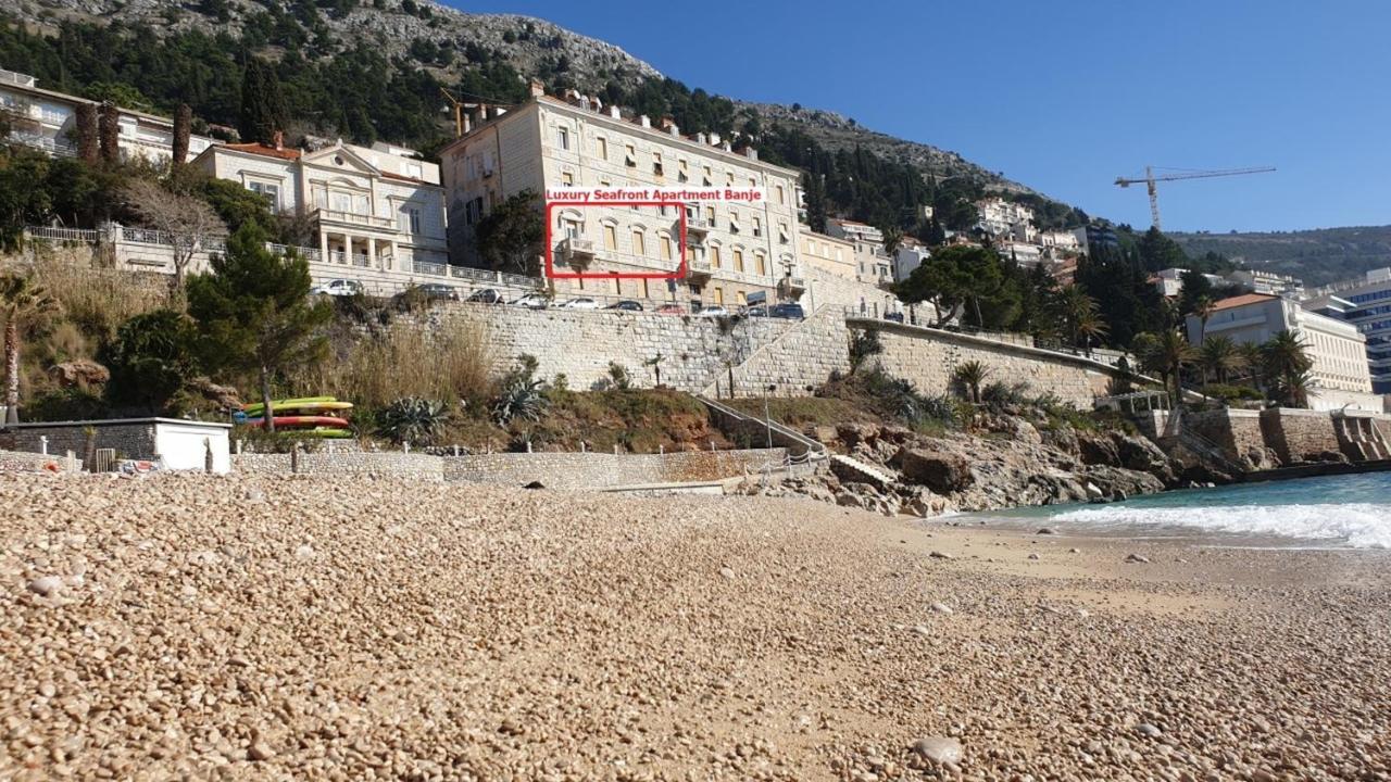 Luxury Seafront Apartment Banje Ragusa Esterno foto